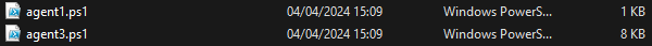 Figure 10: Illustrates the downloaded malicious PowerShell scripts